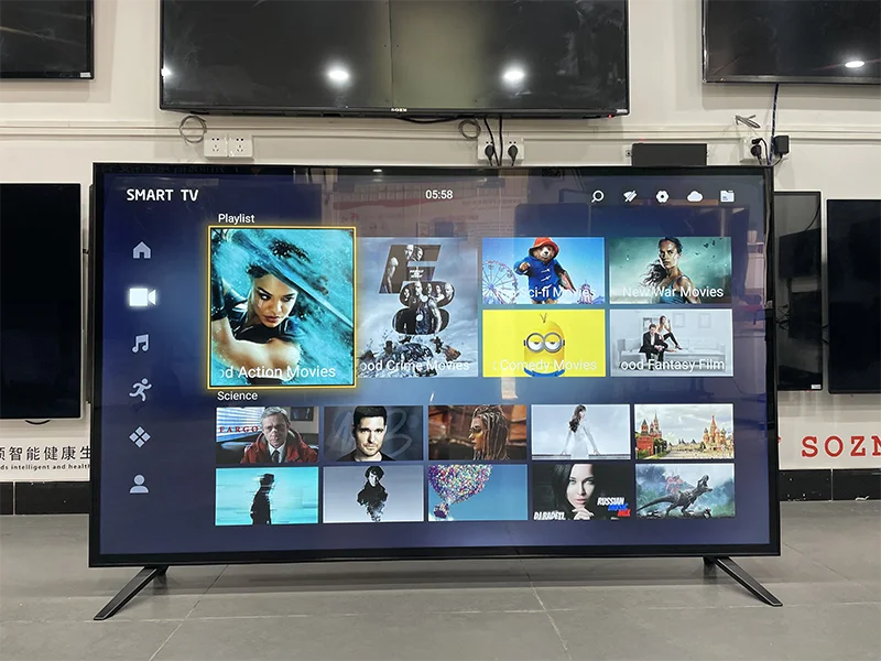 On sale television smart tv 75 inch customization tv 65 inch 4k smart television