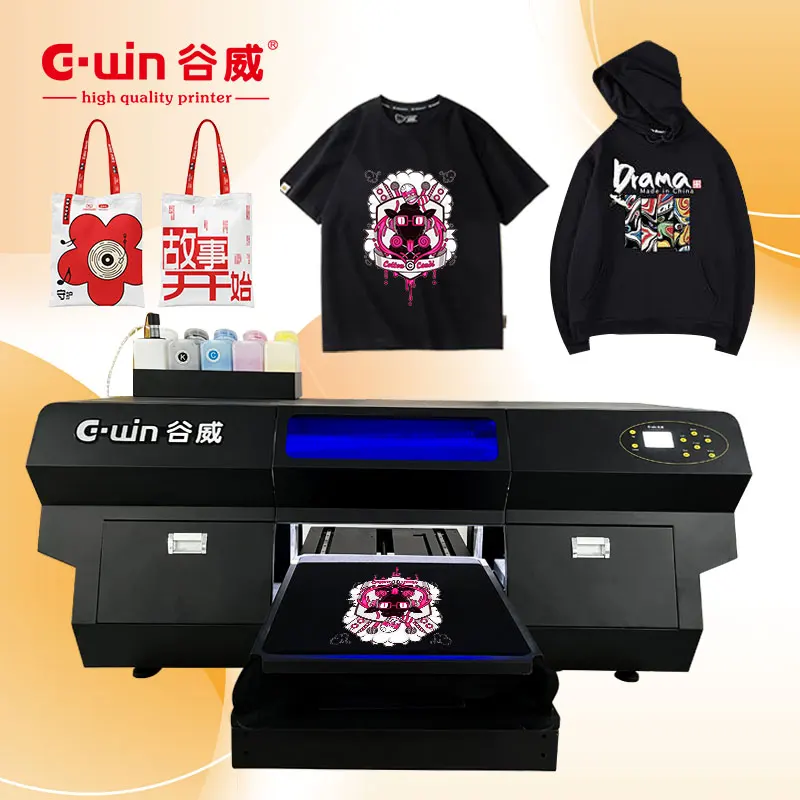 Gwin GW4050 Новый Impresora DTG Textil дешевый многоцветный струйный принтер для потрепанной толстовки с капюшоном гарантия 1 год