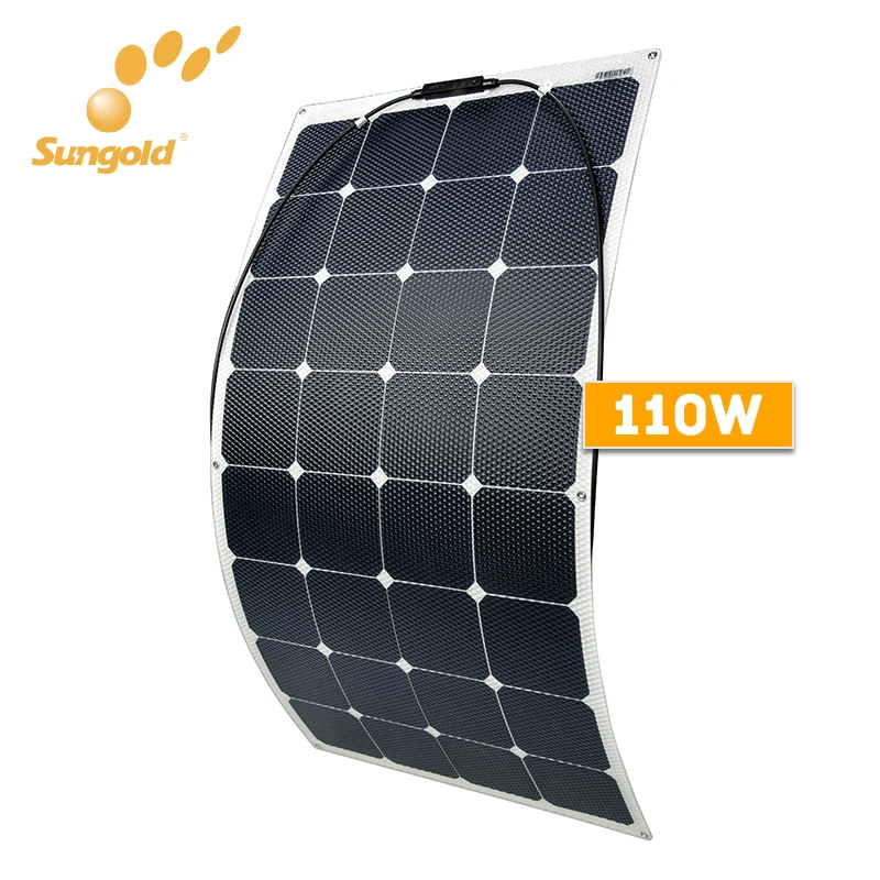  Sungold горячая Распродажа sunpower Гибкая солнечная панель