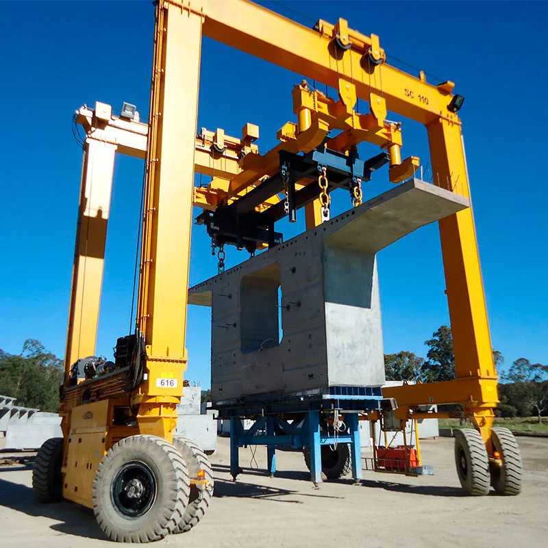 40 ton heavy duty container straddle carrier for sale lifting equipment rubber tyre gantry crane on sale