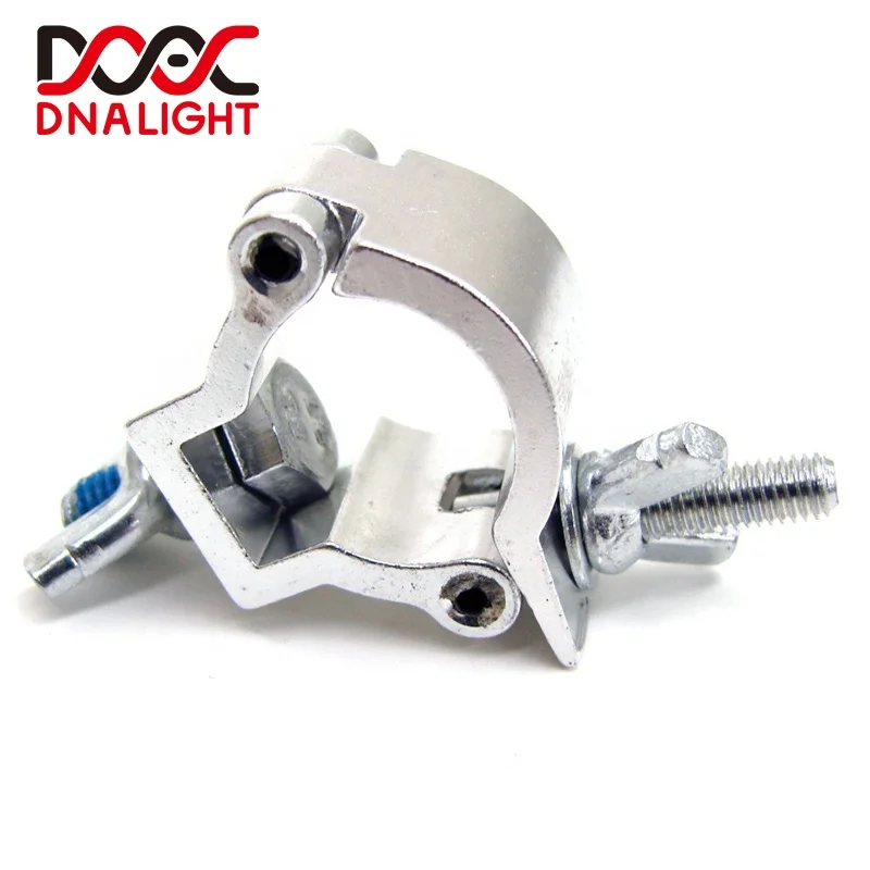 Wholesale TUV certificate Mini 360 QR Aluminum Stage Lighting Truss Clamp Hook 48-51mm Load 100KG
