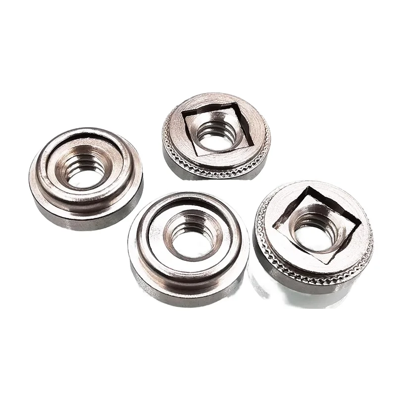 M3-M6 Flange Nut LA4 LAC LAS Self-Clinching Nuts Stainless Steel Fasteners Pressure Riveting Nut
