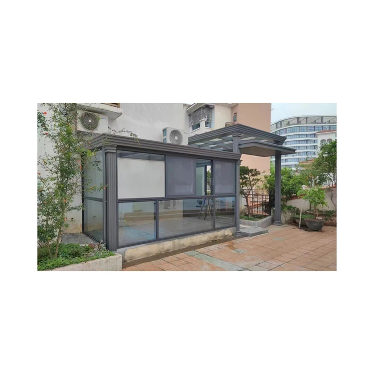 New model development freestanding aluminum patio enclosure sunroom official genuine product guarantee