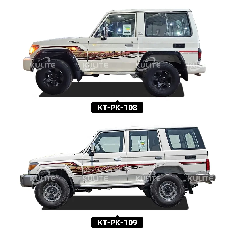 2022 Newest Model Car styling lc 79 lc76 for Land Cruiser Pickup Sticker Car Doors Vehicle Body Stripe