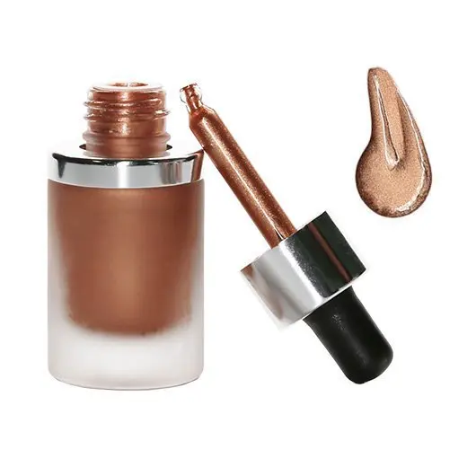 
High Quality OEM Illuminator Bronze Face Body Shimmer Oil Cosmetics Makeup Liquid Highlighter 