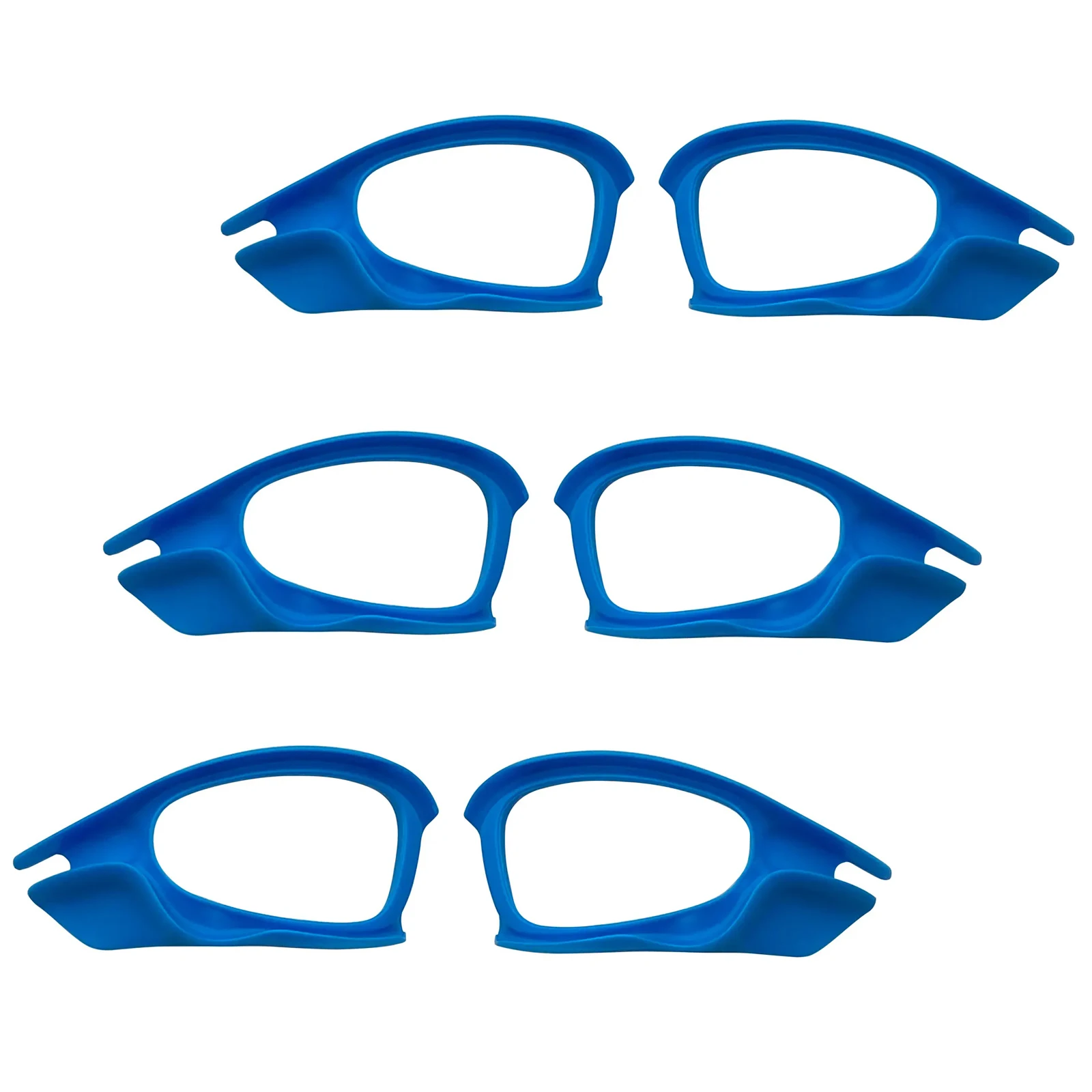 Wholesale Colorful Rubber Cover Replacement Frame Pads Side Blinders Windshield Rubber Piece for Juliet XX Metal Sunglasses