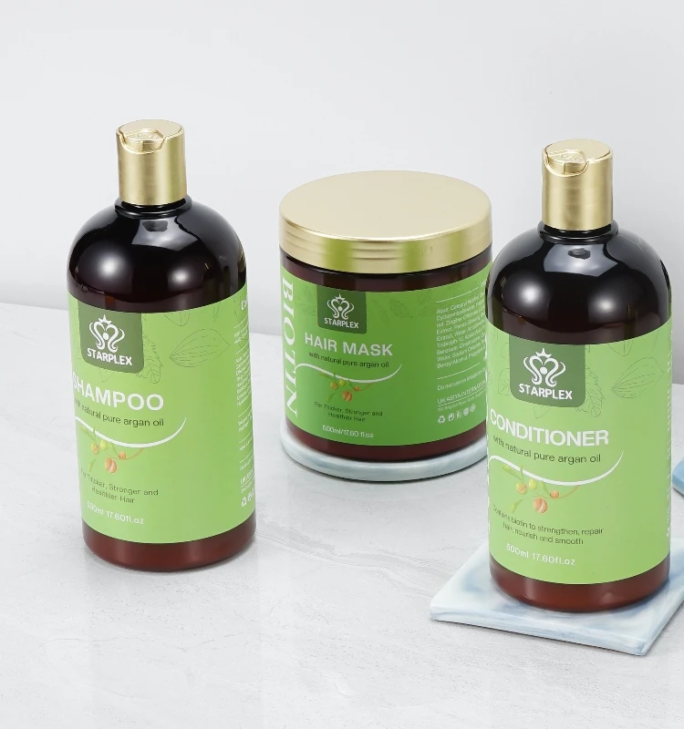 Starplex 500ml Collagen Biotin Hair Mask for Adults Pure Argan Oil Moisturizing Cream Refreshing Nourishing Hair Treatment