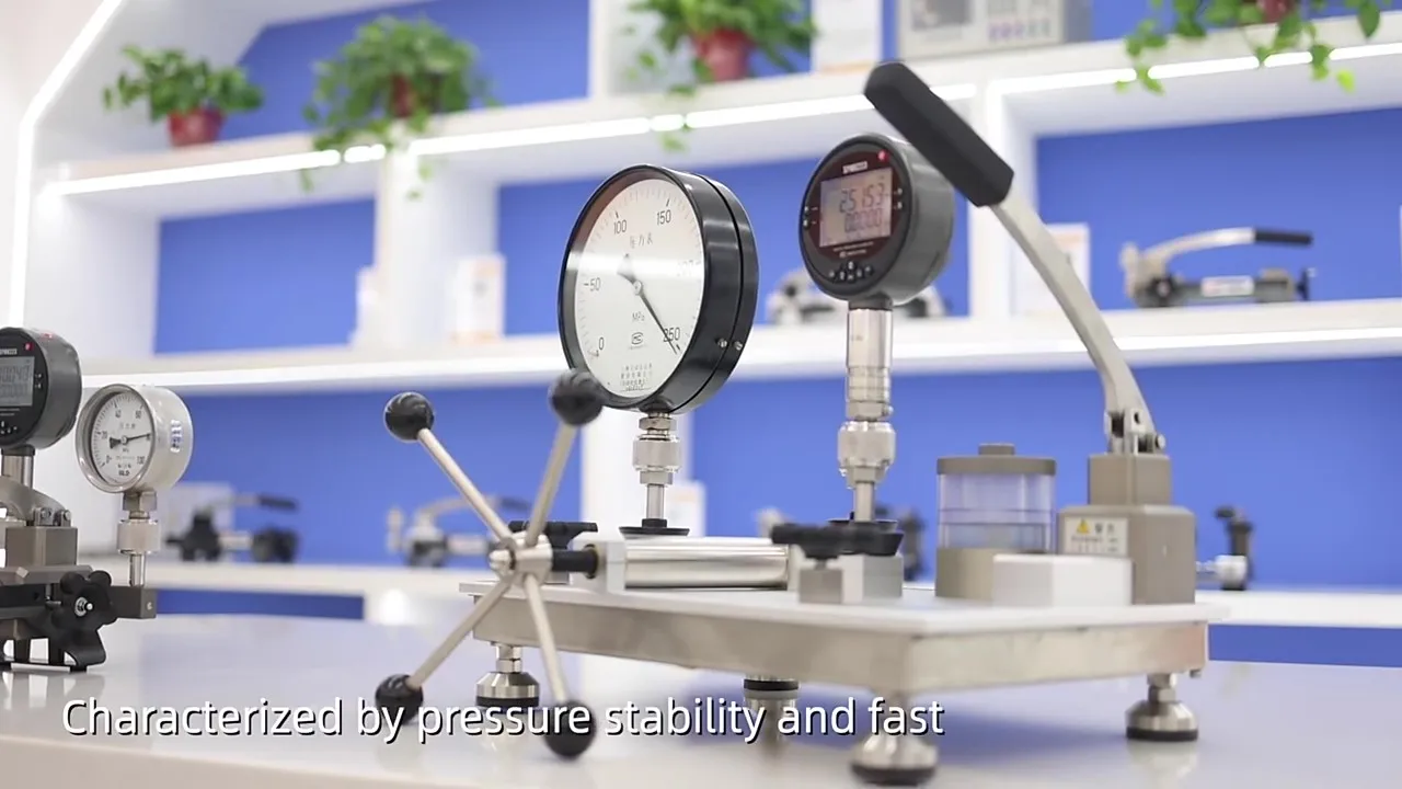 Desk-top Air Pump Pressure Gauge Calibrator Digital Pressure Gauge Calibrator