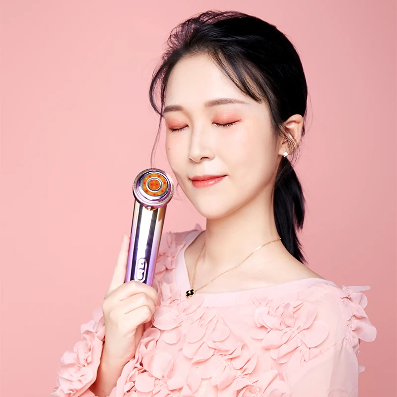  Hot products Skin Rejuvenation Ionic Photon 1.8MHz radio frequency galvanic microcurrent facial massager led skin