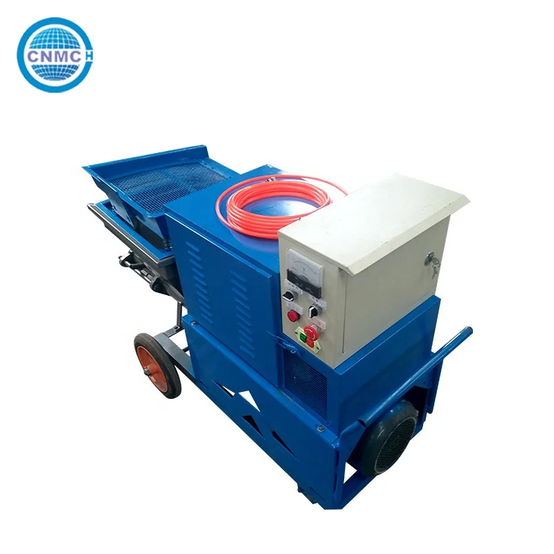 Hot Sale Automatic Wall Concrete Cement Mortar Spray Machine For Conveying Cement By CNMC