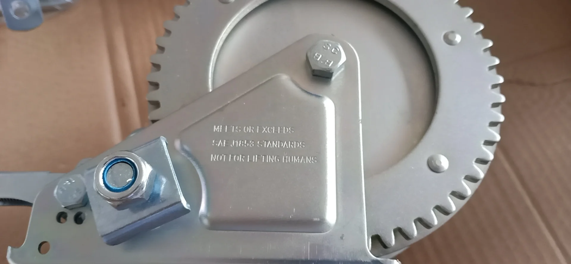 1800LBS Pulling Hand Winch  hand ratchet winch Manual  Winch with Strap