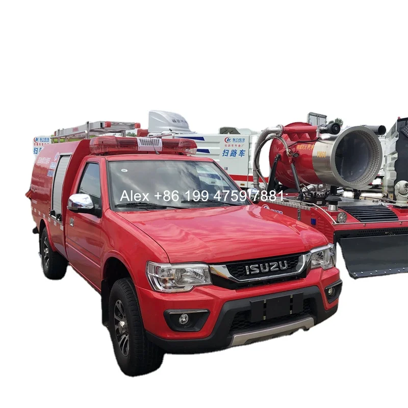 4x2 Japan pickup small water mist fire truck