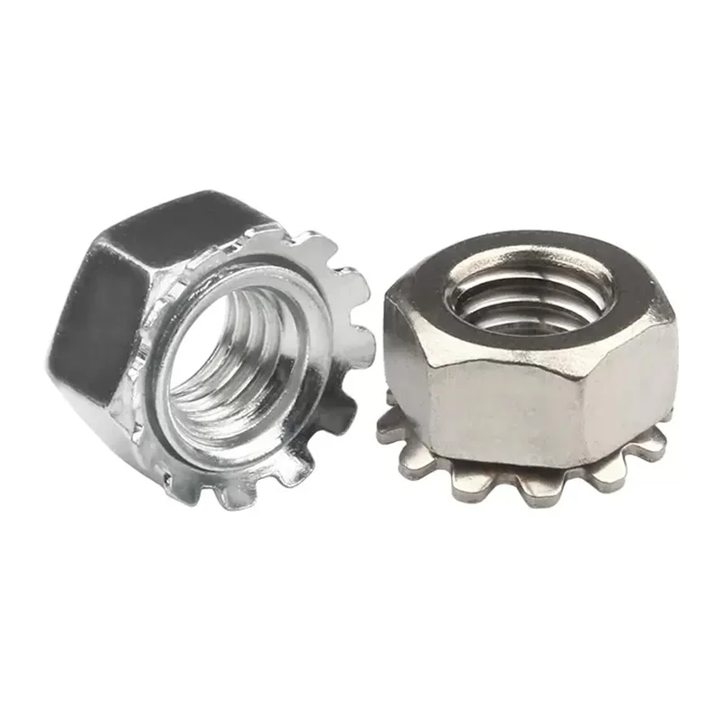 Metric Hex Kep/K Type Tooth Washer Lock Nuts M3 M4 M5 M6 M8 M10