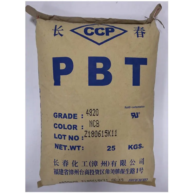 Пластиковые гранулы огнестойкие V0 PBT Zhangzhou Changchun 4830 BK