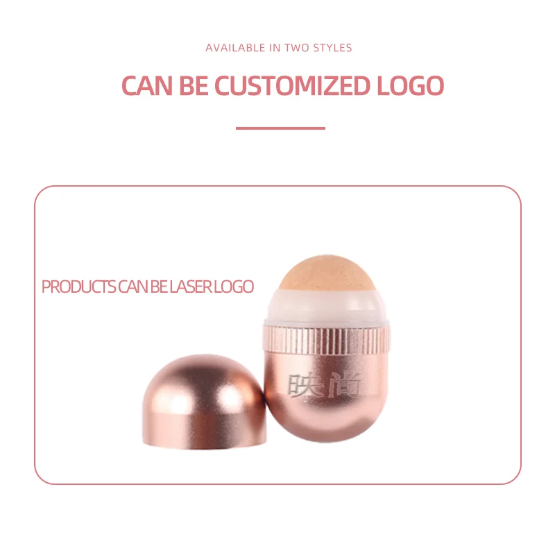 2021 Natural Absorbing Oil Volcanic Face Roller Reusable Facial Skincare Tool for At-Home or On-the-Go Mini Massage