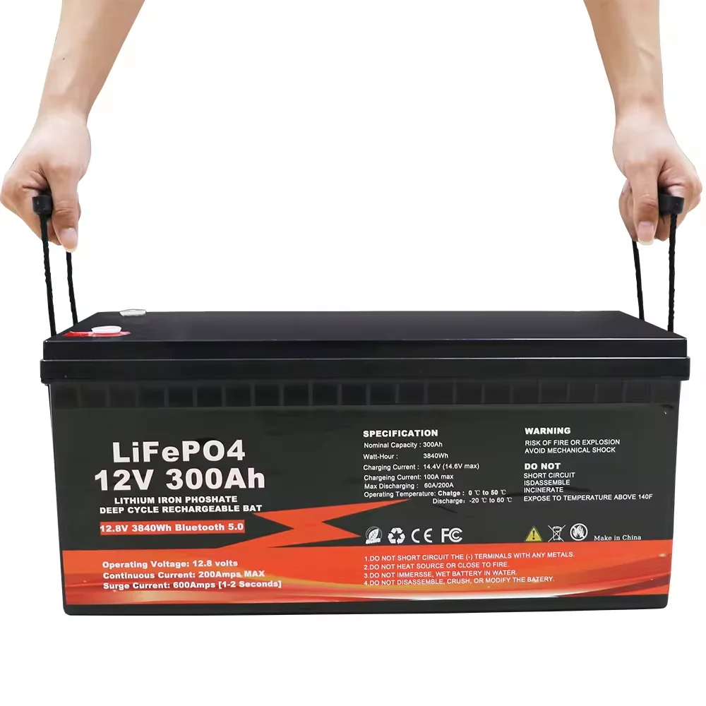 Sunrise Lifepo4 12V 200 Ah Lithiumbattery 12Volt 24V 24 12 Volt V Lithum/Lithium Ion Batteries 12V 200Ah Solar Battery