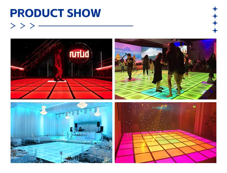 neon active game led floor 30x30cm remote control interactive led dance floor for kid games