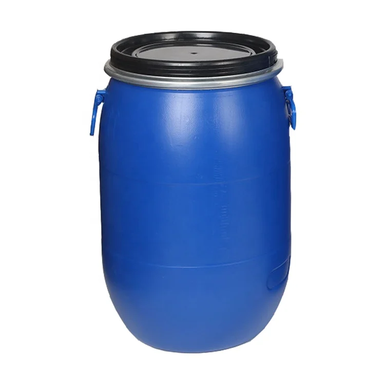 
wholesale Good price 60L blue empty plastic barrel China manufacture for chemicals water plastic barrel 