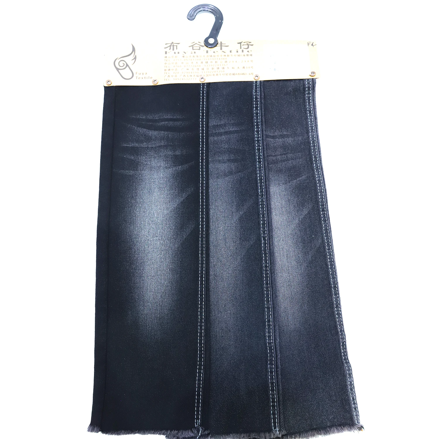 Hot Sale Jeans Fabric Manufacturer Ring Slub Yarn Cotton Lyocell Spandex Tencel Denim Fabric