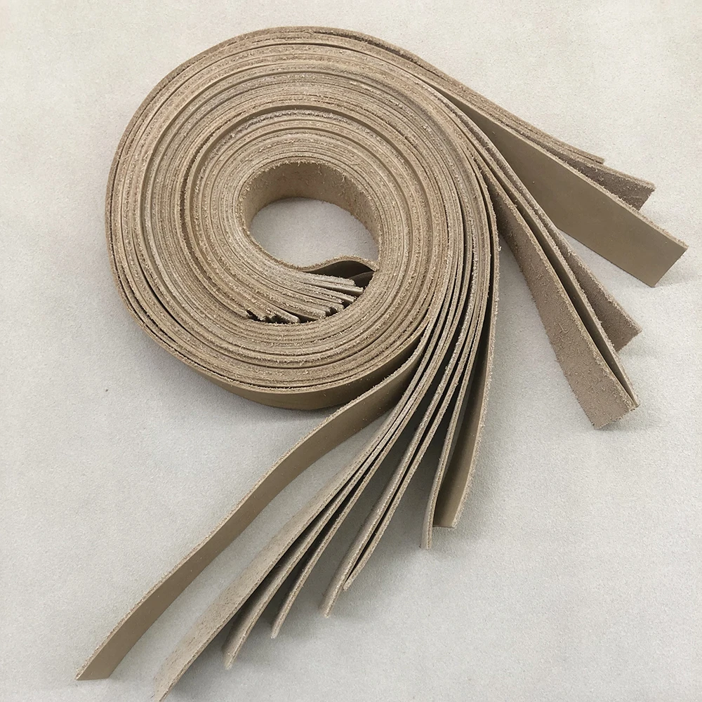 customizable hat sweatband leather genuine sheepskin for hat strips