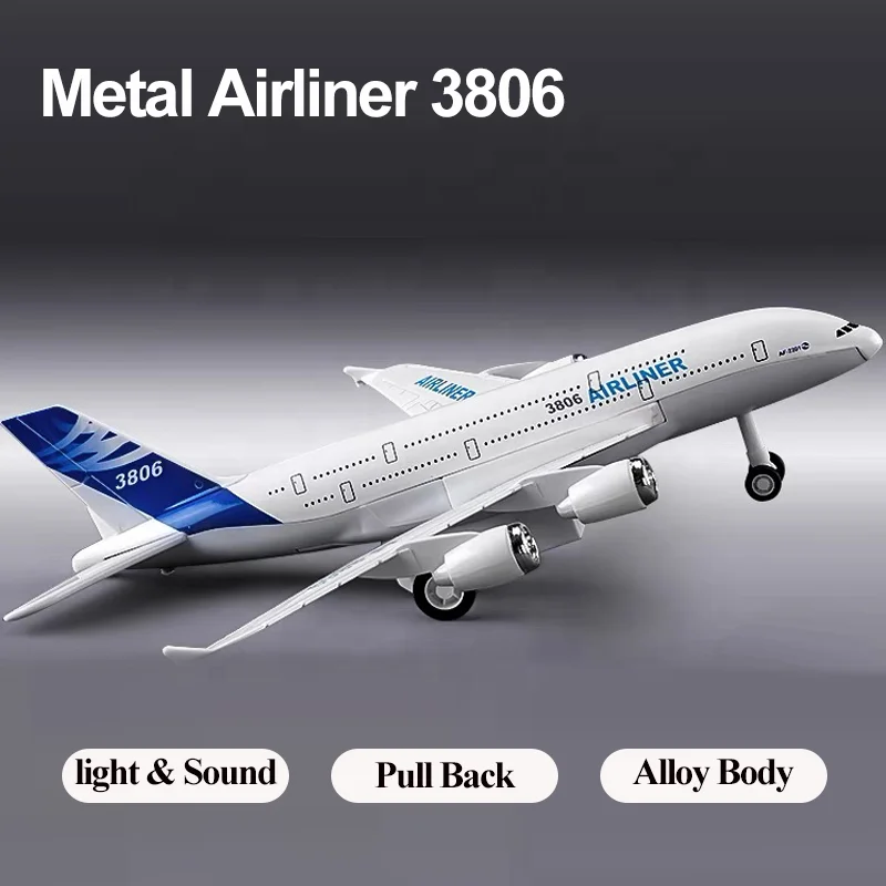 22CM Diecast Aircraft Metal Toy Vehicle Model Airline Air Plane a380 airplane model jet plane Toy kids