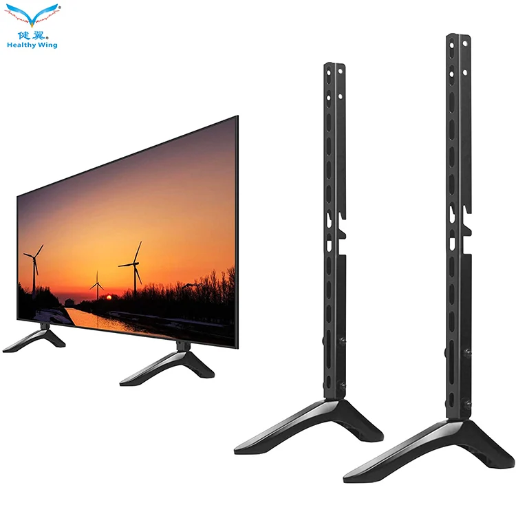 Hot Selling On Table Tv Stand Bracket LED TV Table Mount Stand Base Stand For Tv Desktop mount