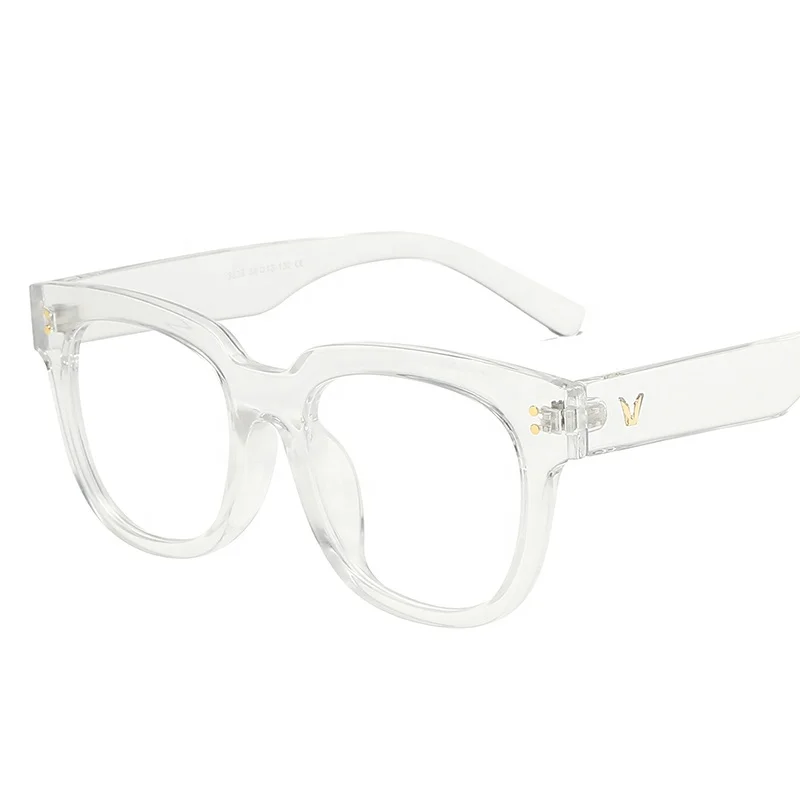 
2020 New Ready Goods High Quality Custom Logo Wholesale PC Anti Blue Light Unisex Optical Frame Eyeglasses Spectacle Frames 3838 