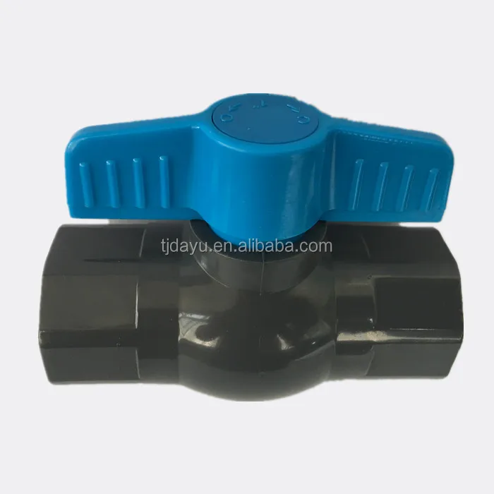 Free sample cheap price big size dn100 plastic ASTM socket PVC compact octagonal 2 way manual grey ball valve