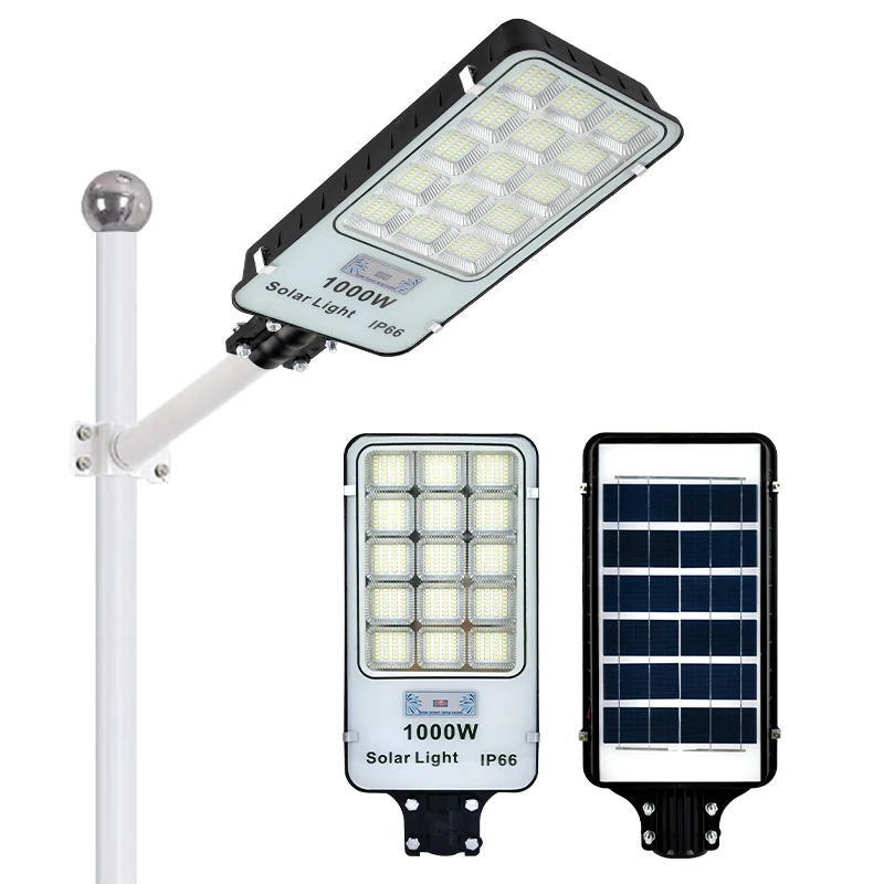 1000W High Cost Performance Intelligent Light Control Aluminum Material Energy Saving Highlight Led Solar Street Light