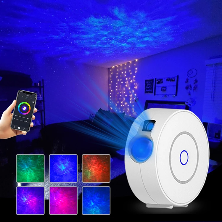 Tuya Wifi Laser Smart LED Star Light Projector for Bedroom Bar Party