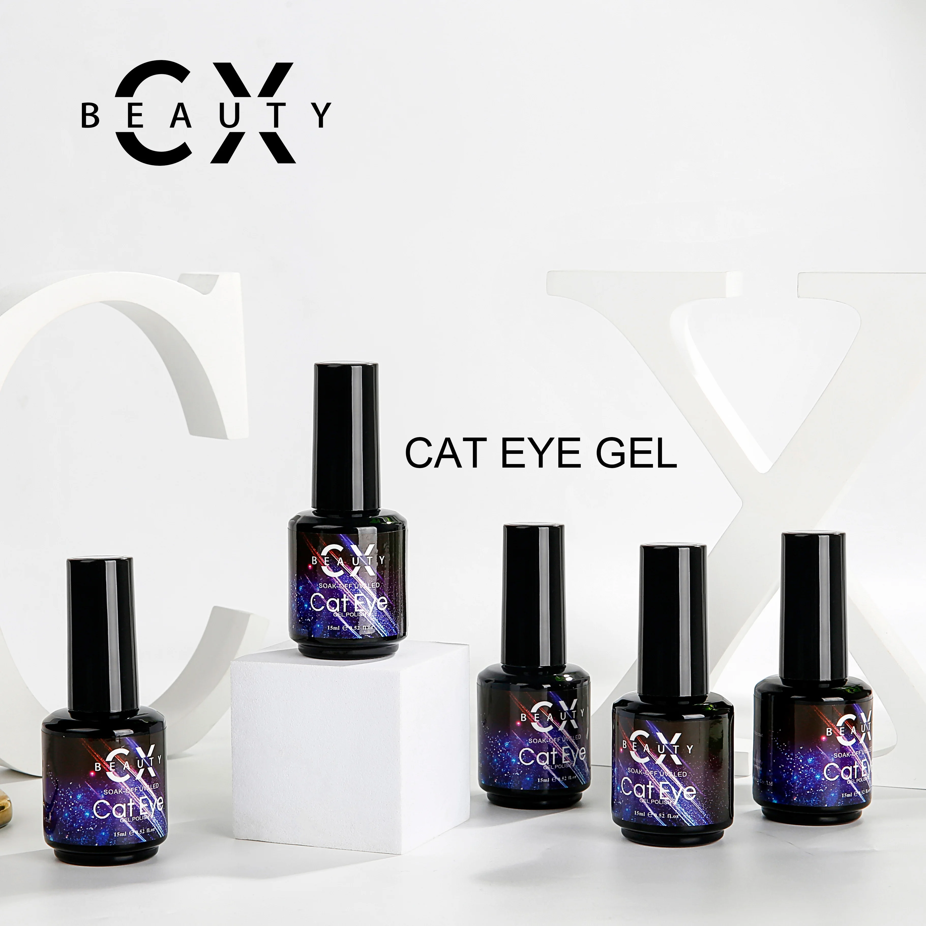Лидер продаж бесплатный образец Новый голографический гель cateye для дизайна