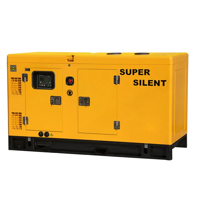 iso 9001 powerhouse super silent power generator soundproof diesel generator set price of 20 kva three phase manufacturers