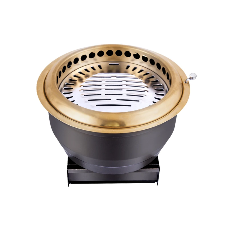 Commercial use samgyupsal stove hall japanese table top bbq charcoal grill for restaurants
