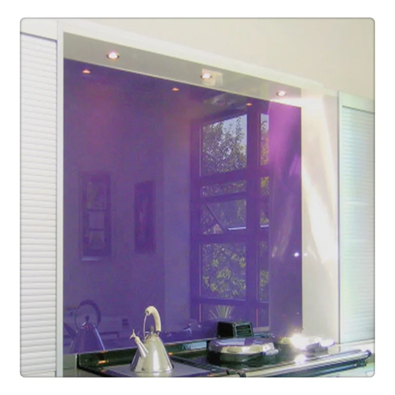 High Qualified 5mm 6mm Toughened Kitchen Splash Back Glass With Australia Standard
