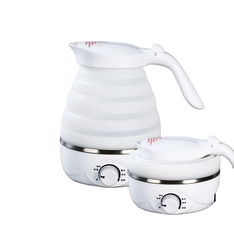 0.6L Folding kettle household travel abroad portable dormitory thermal insulation kettle small mini automatic power off