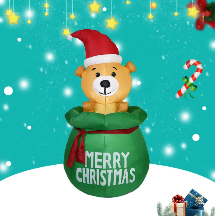Christmas Inflatable Costume Decorations Christmas Inflatable Shine Bear Advertising Inflatables