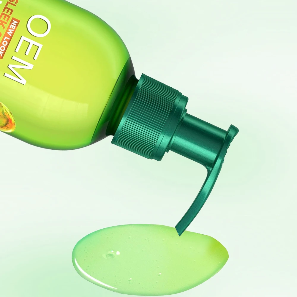 Private Label Fructis Sleek & Shine Anti-Frizz Serum for Frizzy Dry Hair Moroccan Argan Oil Hair StrengtheningTreatment