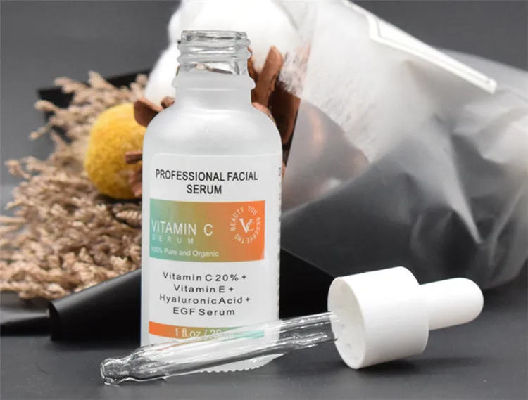 2020 Best Selling OEM/ODM Skin Care Vitamin C Serum Anti Aging Whitening Organic 20% Vitamin C Serum