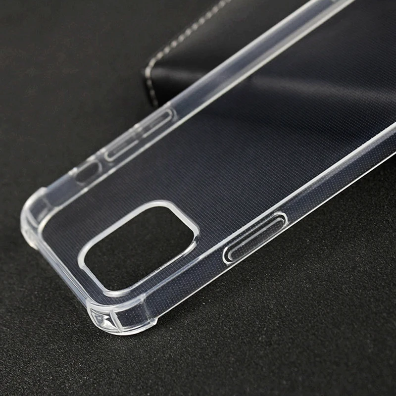  Clear Phone Case for Iphone 12 11 Transparent Cover Pro Max Tpu Soft Slim Mobile I Shockproof
