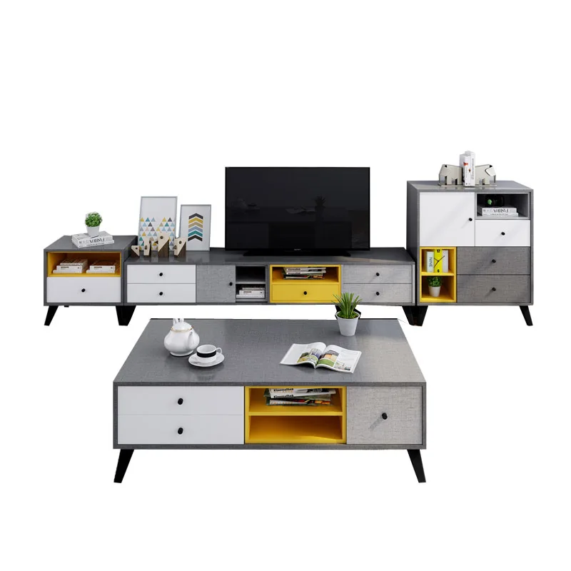 Fw Furniture Minimal Farmhouse Wood Universal Tv Stand