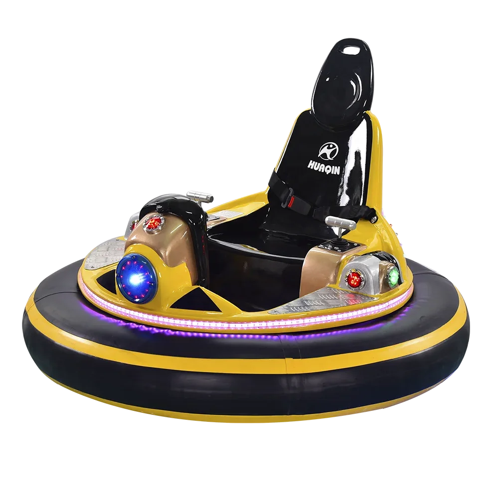 Inflatable Battery Operated Bumper Car Spaceship shape Kidzone Bumper Car Kids