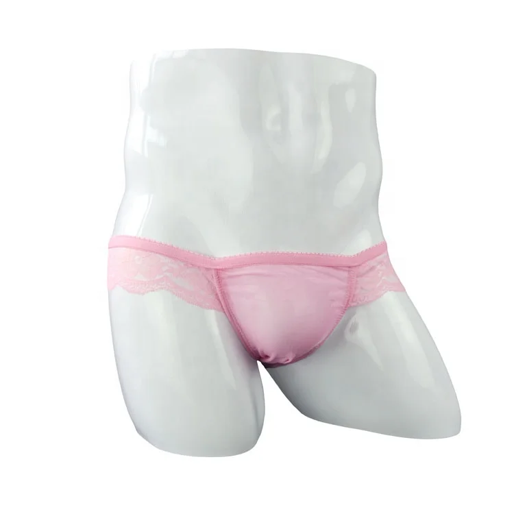 factory custom pink cute sissy sexy underwear lace elastic soft comfortable sexy panties