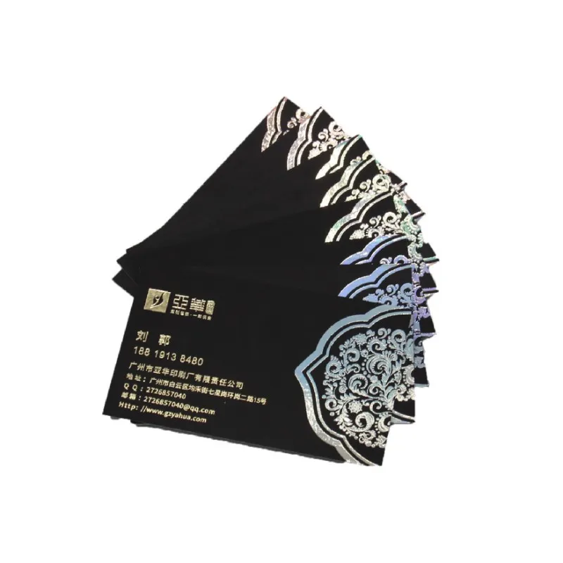 Business Name Card Eco-friendly float UV printing Double Side Printing  Business Cards Luxury