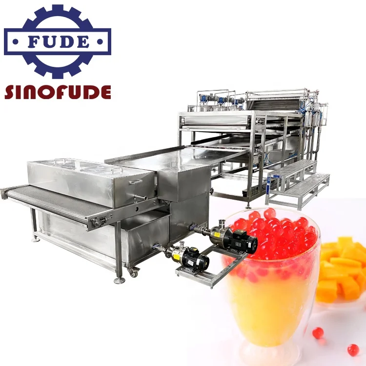 Commercial Automatic Servo control popping boba making machine manufactory jelly tapioca pearl ball