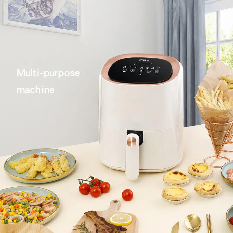 Support for custom plugs 4.5L 1430W household smart steam cooker air fryer electric with touch screen