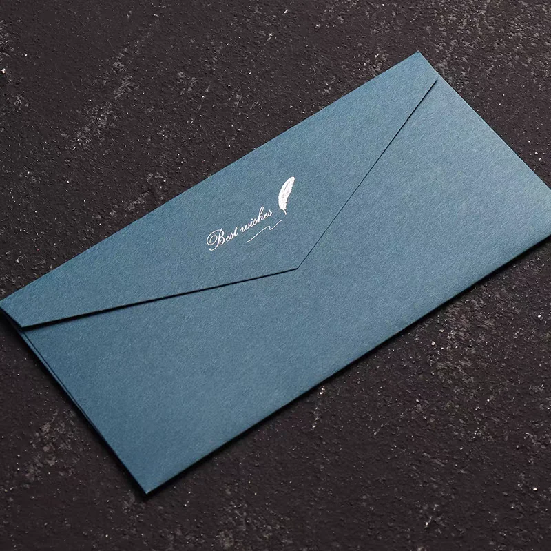 Factory Customized High quality Color luxury printed letter and envelope for brands
