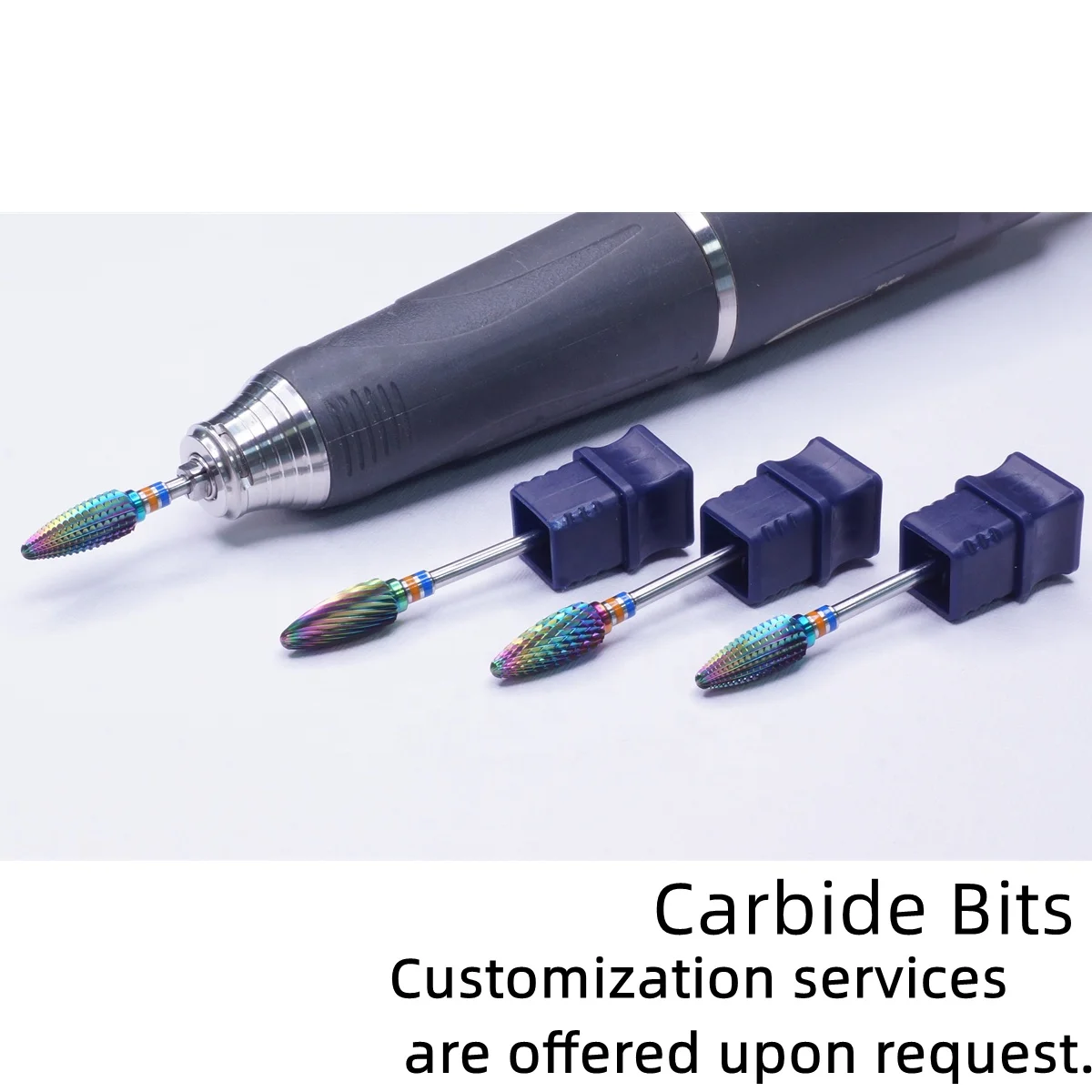 Colorful DLC Coating Increase 5-6 times service life Tungsten Carbide Bit Dental Bur Well Sun