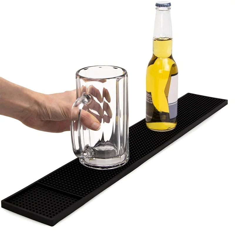 Kitchen Silicone Dish Drying Mat Fast Dry Pad Anti Slip Counter Top Bar Draining Mat Dish Drainer Mats