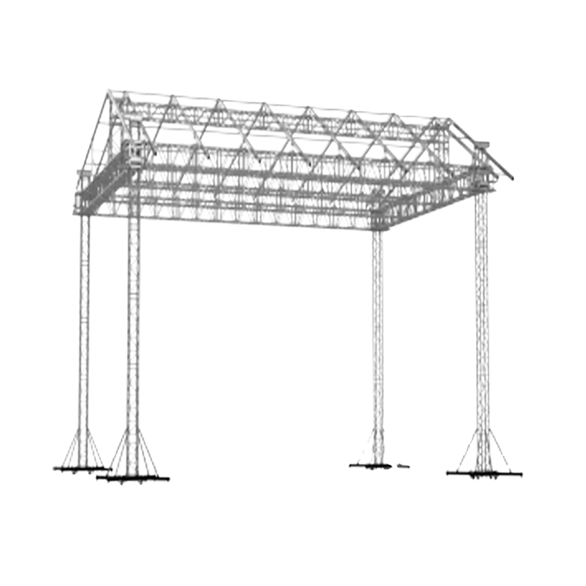 Truss  System Exhibition Aluminum Banner Exhibition Truss Stand events display290*290mm,350*350mm,400x400mm