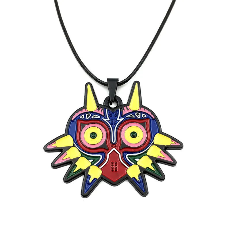 Game Legend of Zelda Necklace Owl logo Vintage keychain Pendant Choker Jewelry With Rope Chain